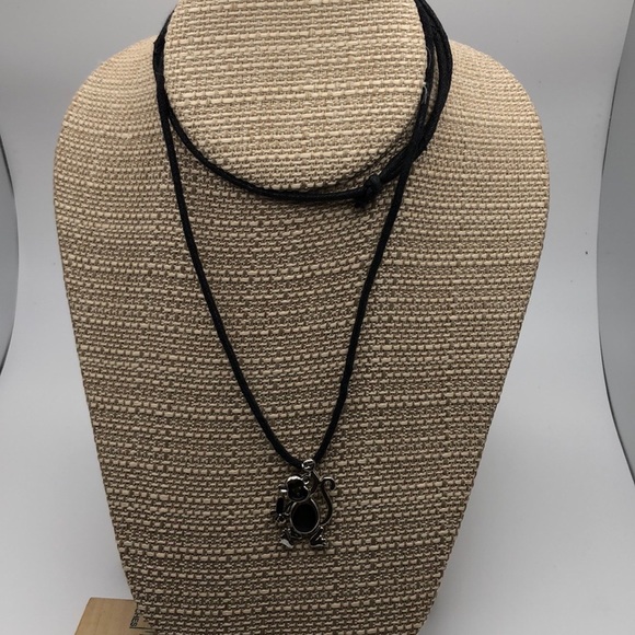 Monkey Color Change Heat Thermo Mood Pendant Necklace - Picture 6 of 8